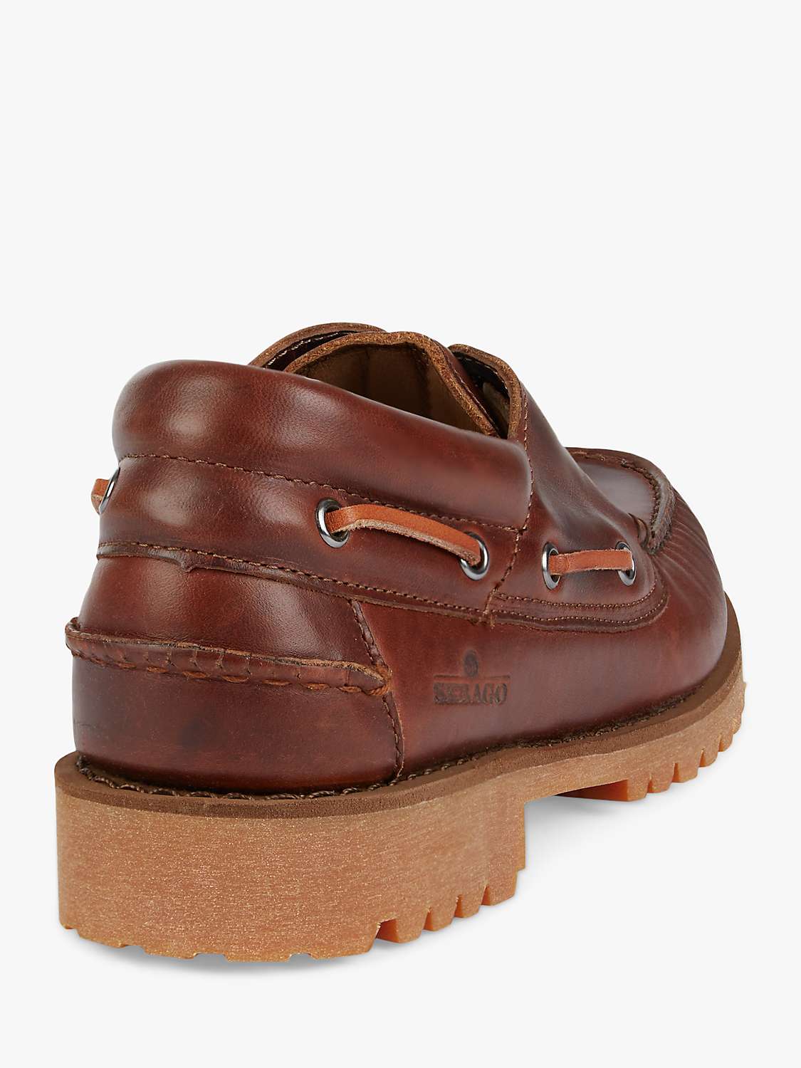 Buy Sebago Acadia Leather Boat Shoes Online at johnlewis.com
