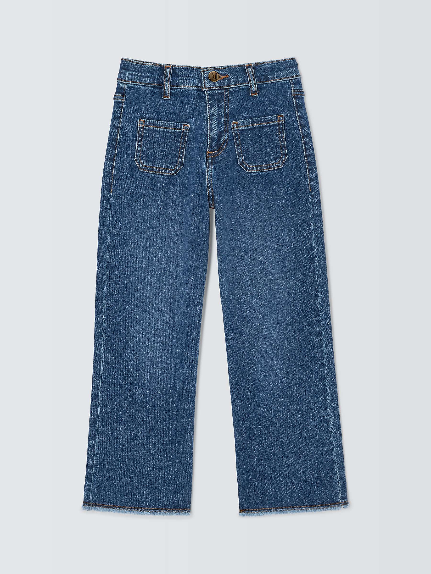 Buy John Lewis Girl's Wide Leg Jeans Online at johnlewis.com