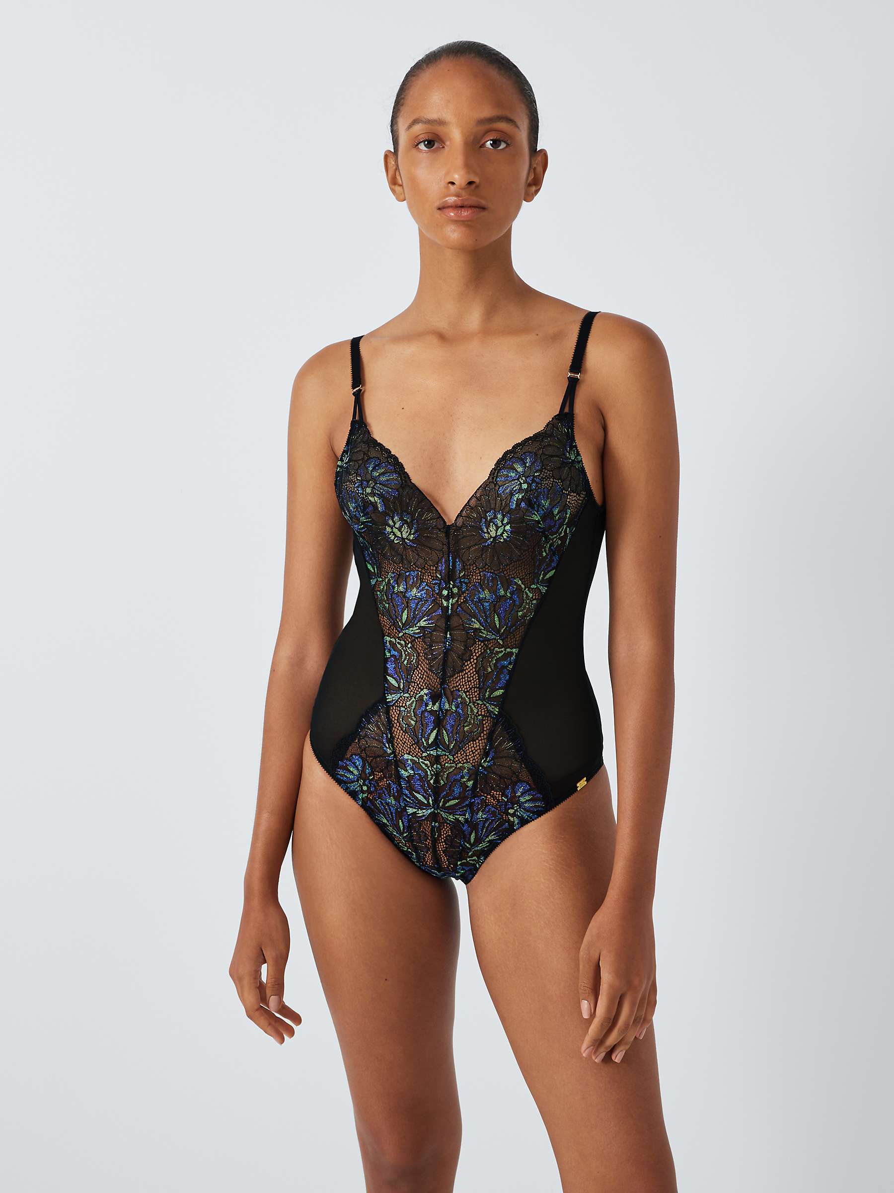 Buy AND/OR Brooklyn Lace Body, Black Online at johnlewis.com