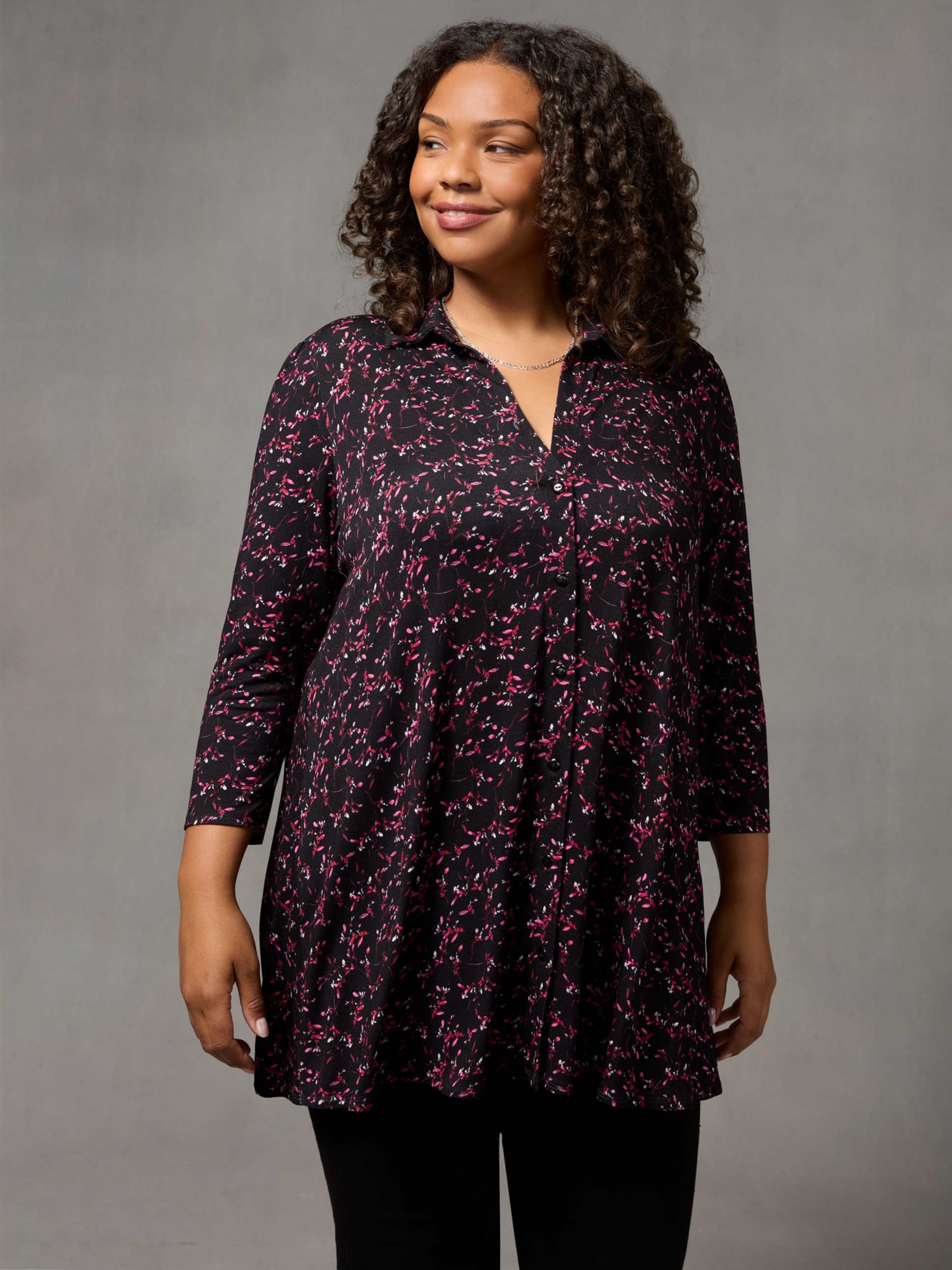 Bulotus Plus Size Blouses for Women, Loose Fit Tunics or Tops to