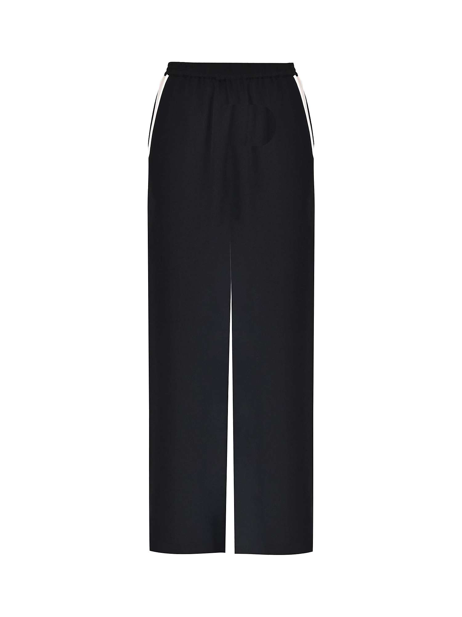 Buy Live Unlimited Curve Side Stripe Trousers, Black Online at johnlewis.com