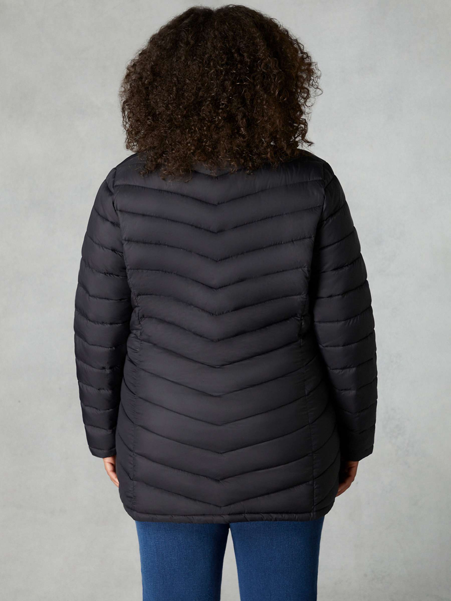 Buy Live Unlimited Curve Packable Quilted Jacket Online at johnlewis.com