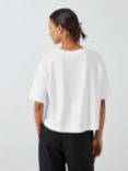 John Lewis Relaxed Organic Cotton Top, White