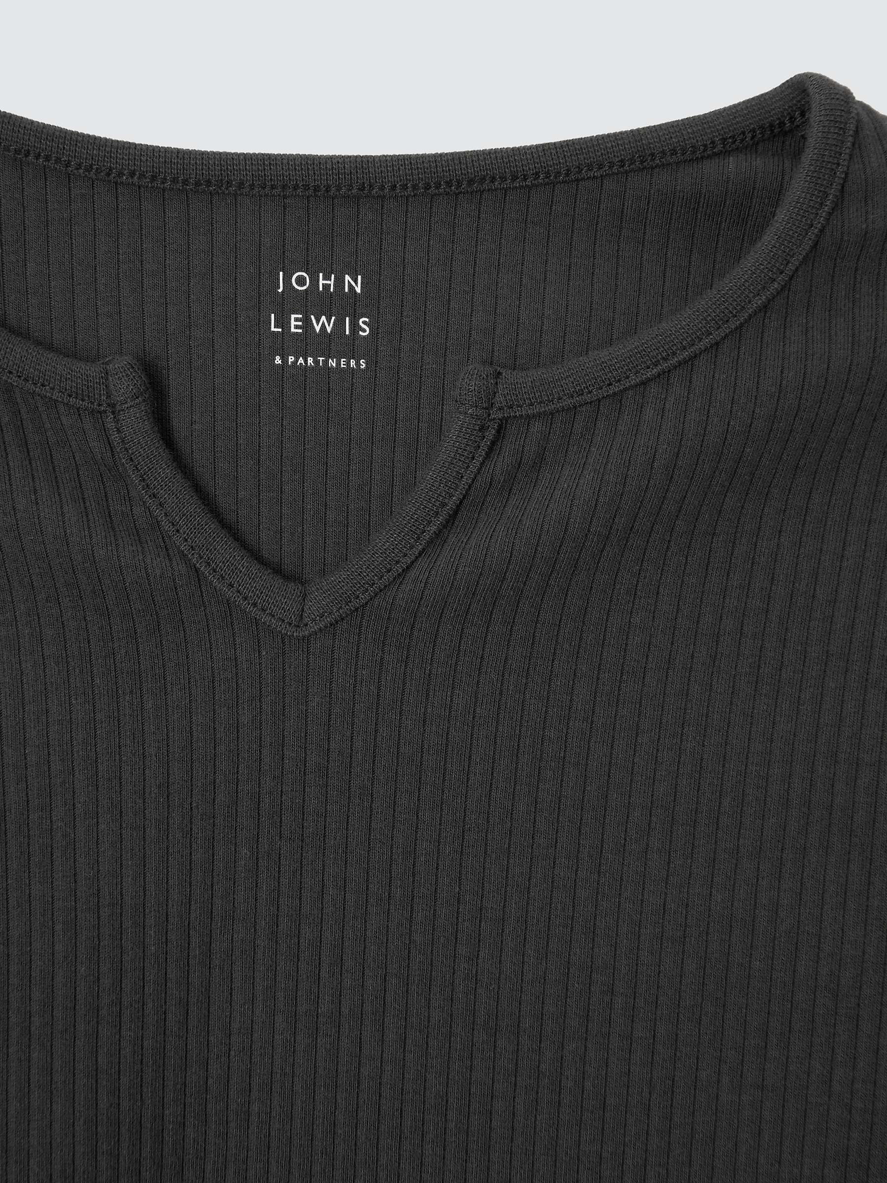 Buy John Lewis Kids' Rib Knit Long Sleeve Top Online at johnlewis.com
