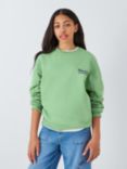 John Lewis Kids' Waves Of Life Jumper, Green