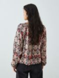 AND/OR Lucinda Ikat Blouse, Coral