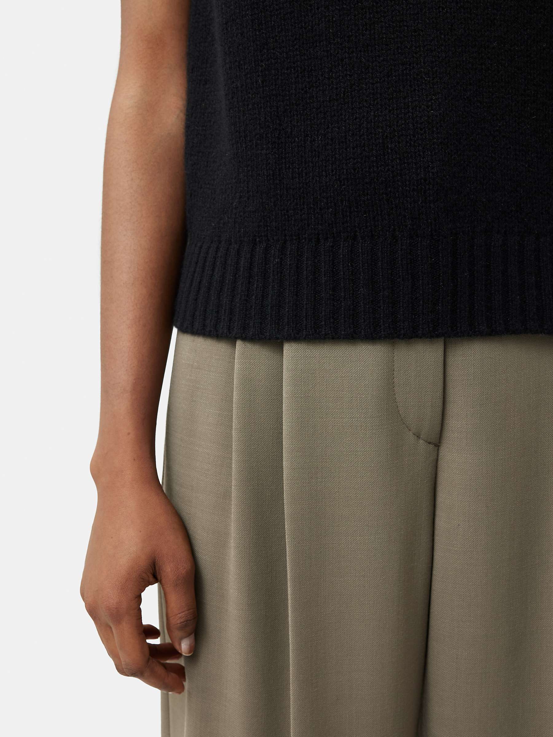 Buy Jigsaw Cashmere Crew Neck Tank Top Online at johnlewis.com