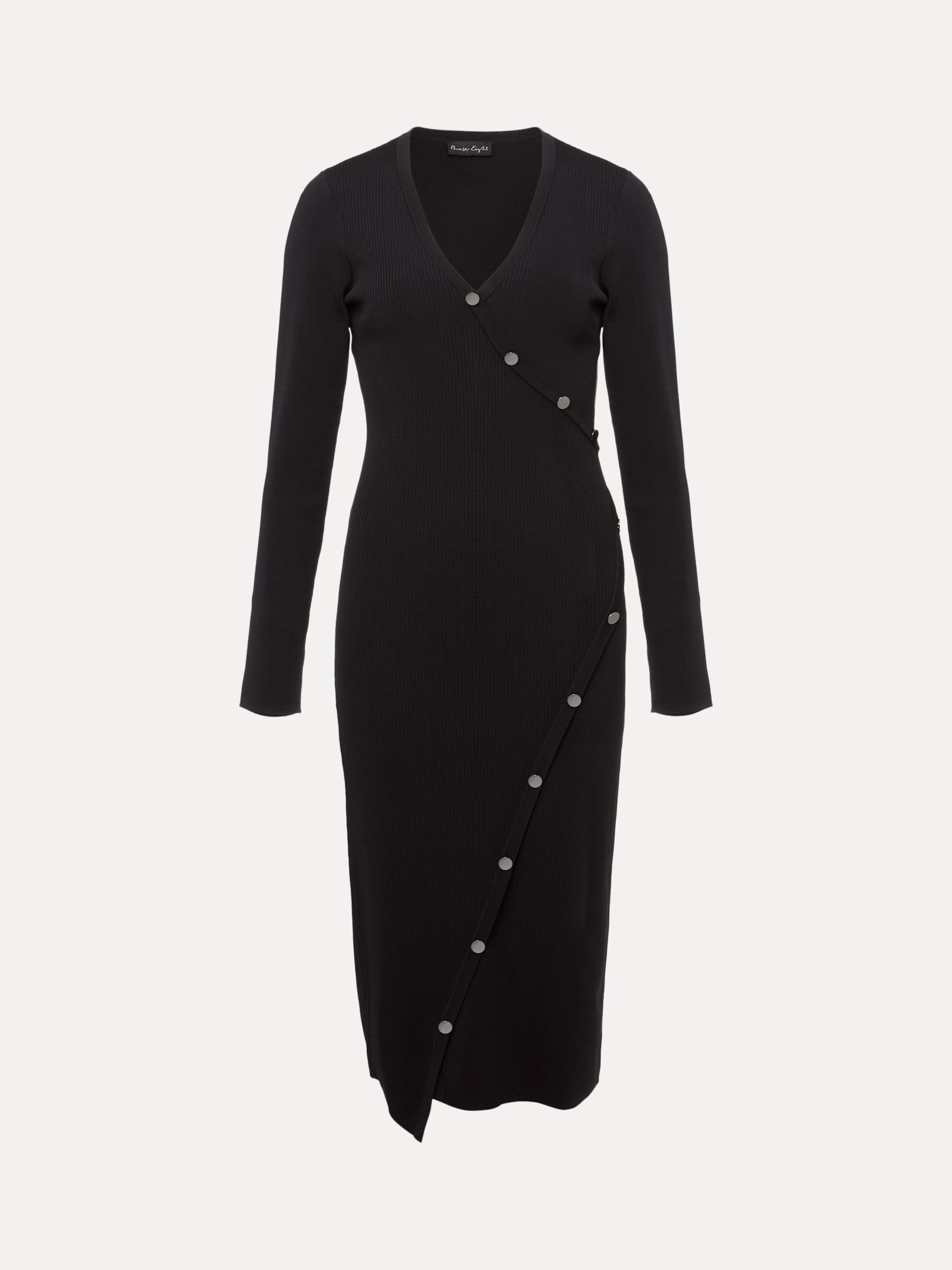 Phase Eight Kellia Knitted Dress, Black at John Lewis & Partners