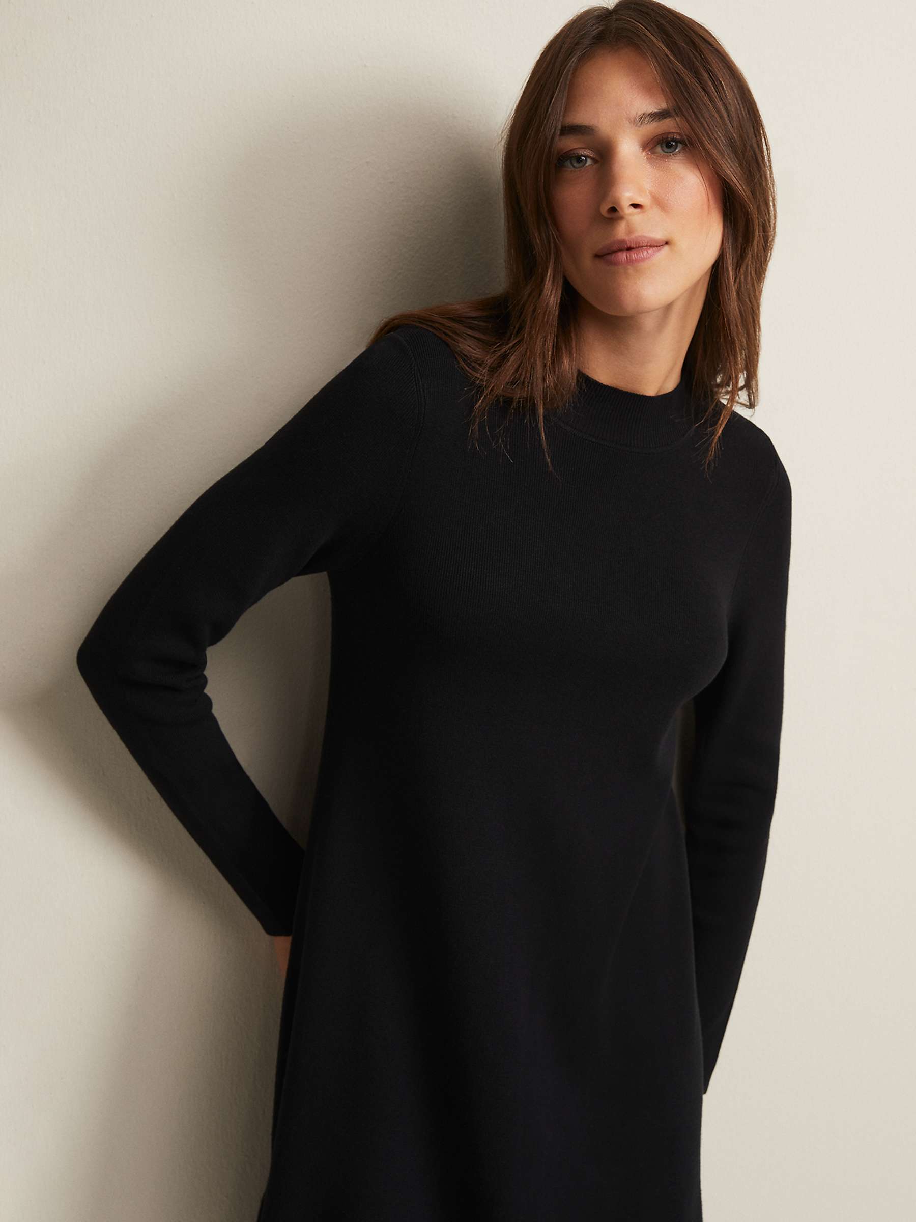 Buy Phase Eight Vickie Fine Knit Mini Dress Online at johnlewis.com