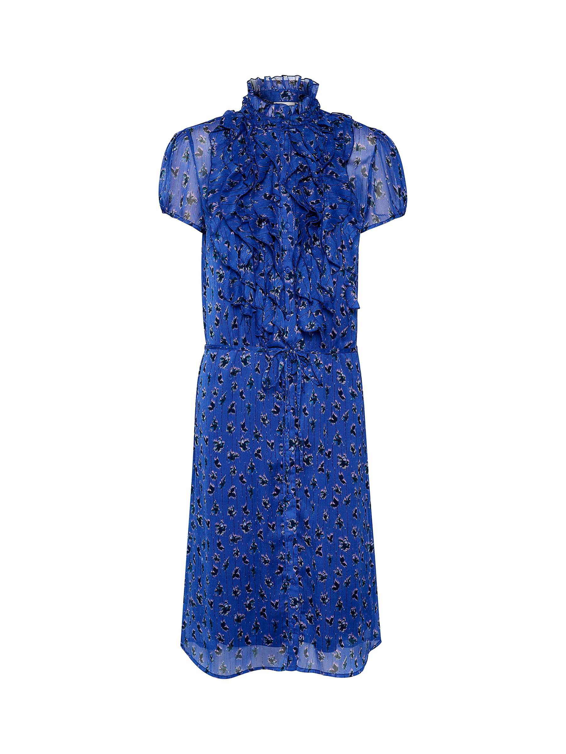 Buy Saint Tropez Lilja Floral Print Dress, Blue/Multi Online at johnlewis.com