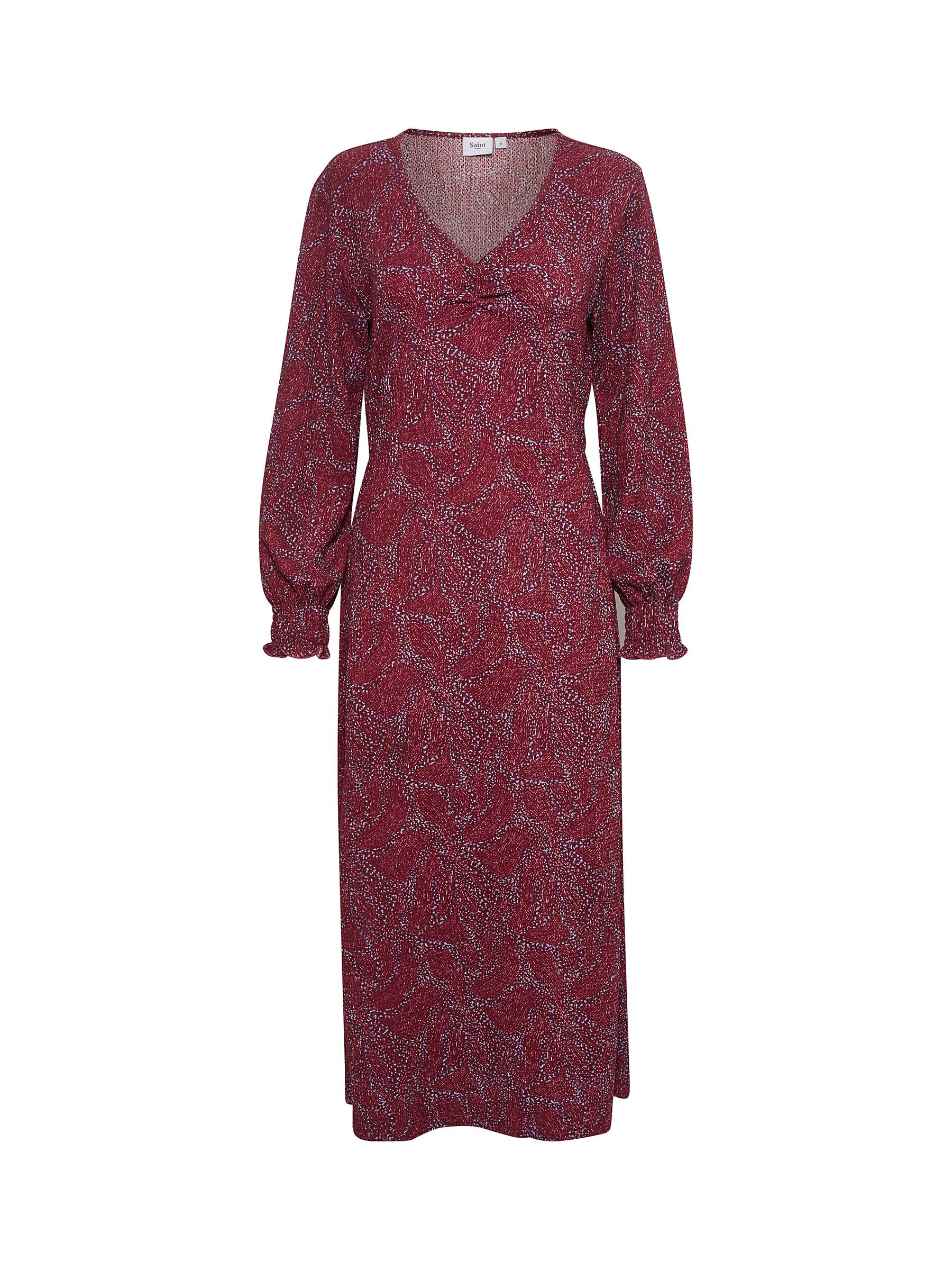 Buy Saint Tropez Averie Abstract Print Maxi Dress, Red/Multi Online at johnlewis.com