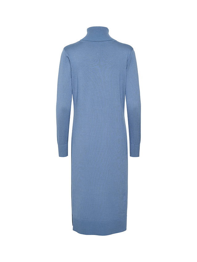 Saint Tropez Mila Midi Knitted Dress, Colony Blue
