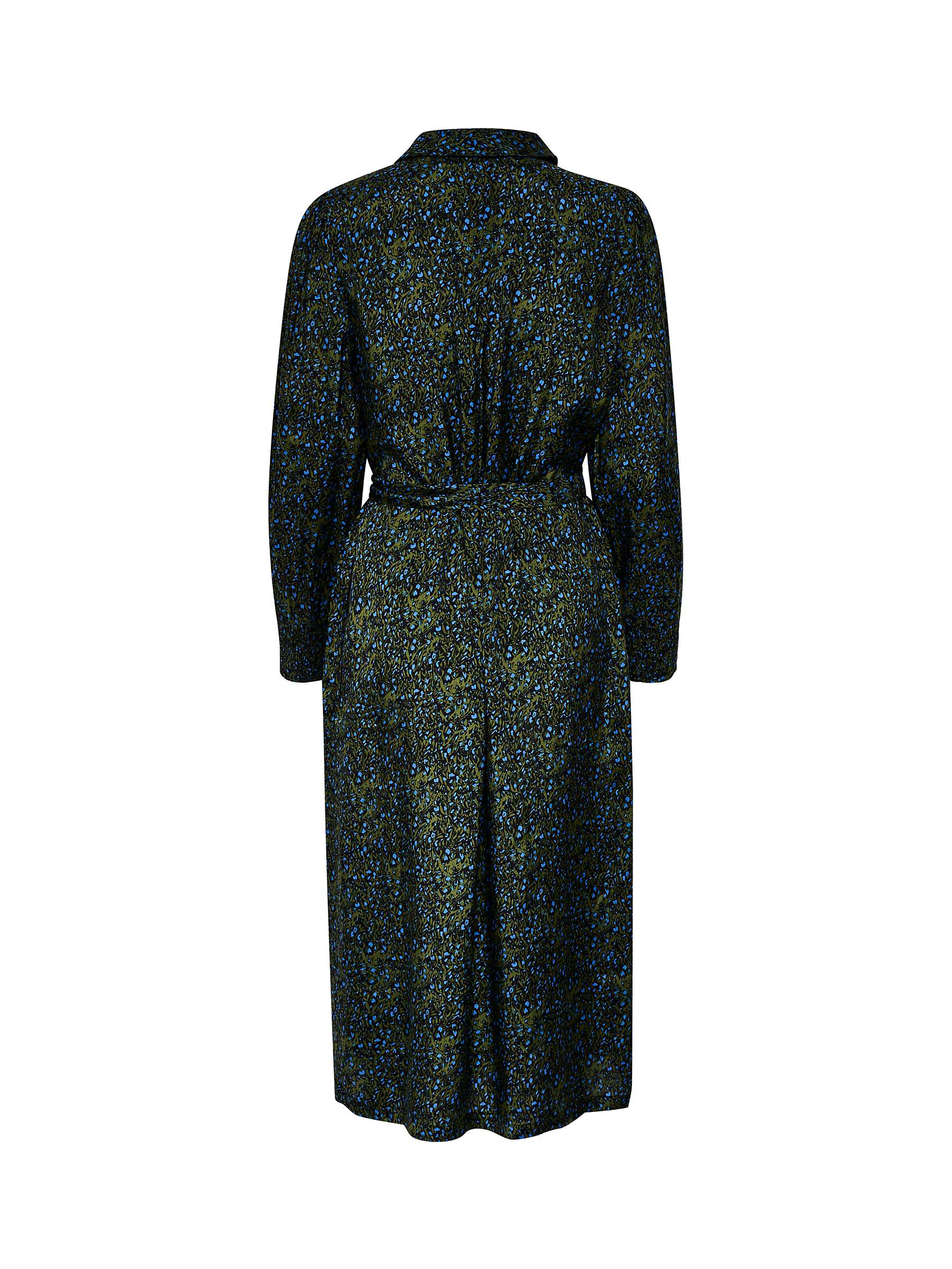 Buy Saint Tropez Tama Floral Shirt Dress, Black/Multi Online at johnlewis.com
