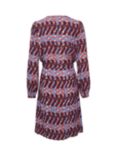 Saint Tropez Alexa Ecovero Knee Length Dress, Multi