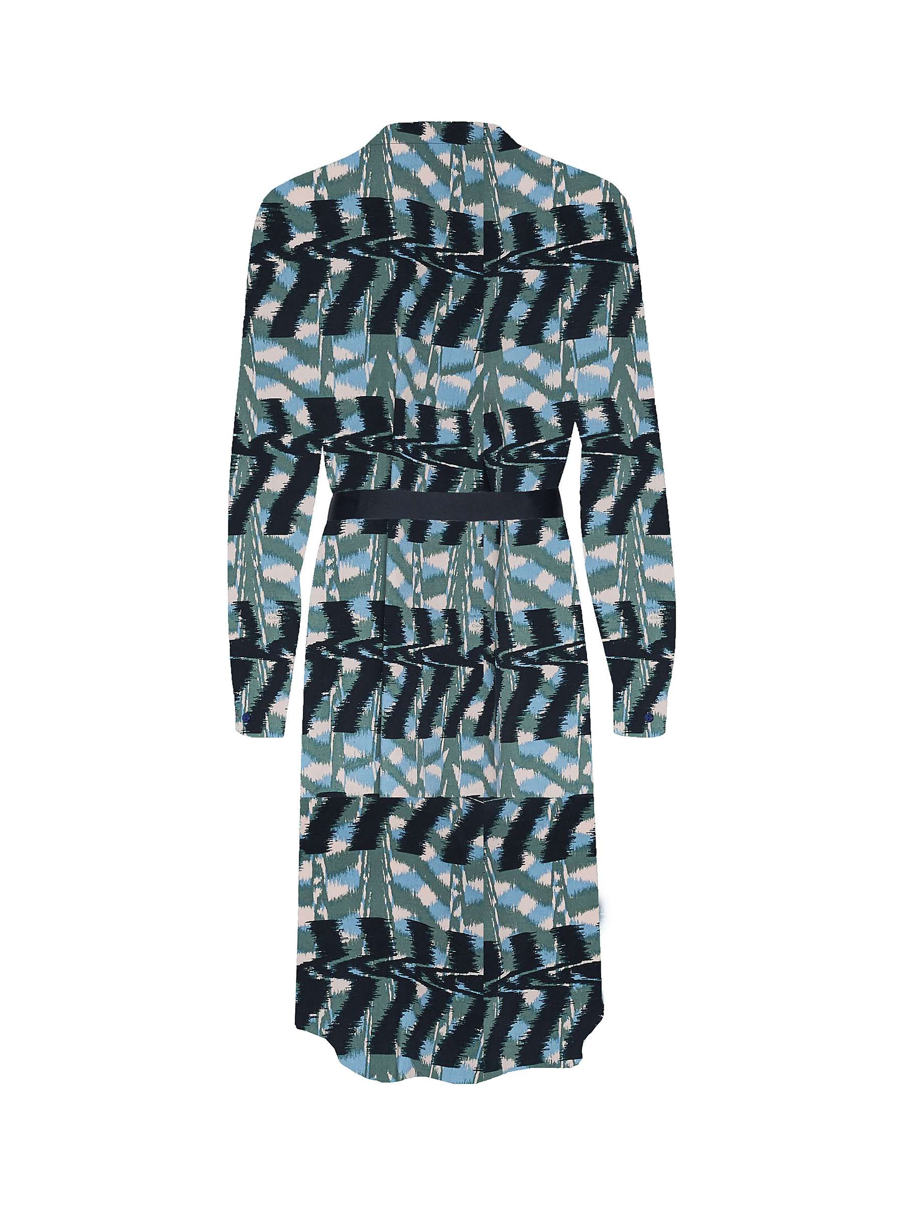 Buy Saint Tropez Palavi Knee Length Shirt Dress, Dark Forest Art Online at johnlewis.com