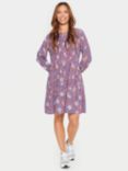 Saint Tropez Gisla Above Knee Length Smock Dress, Botanical Garden