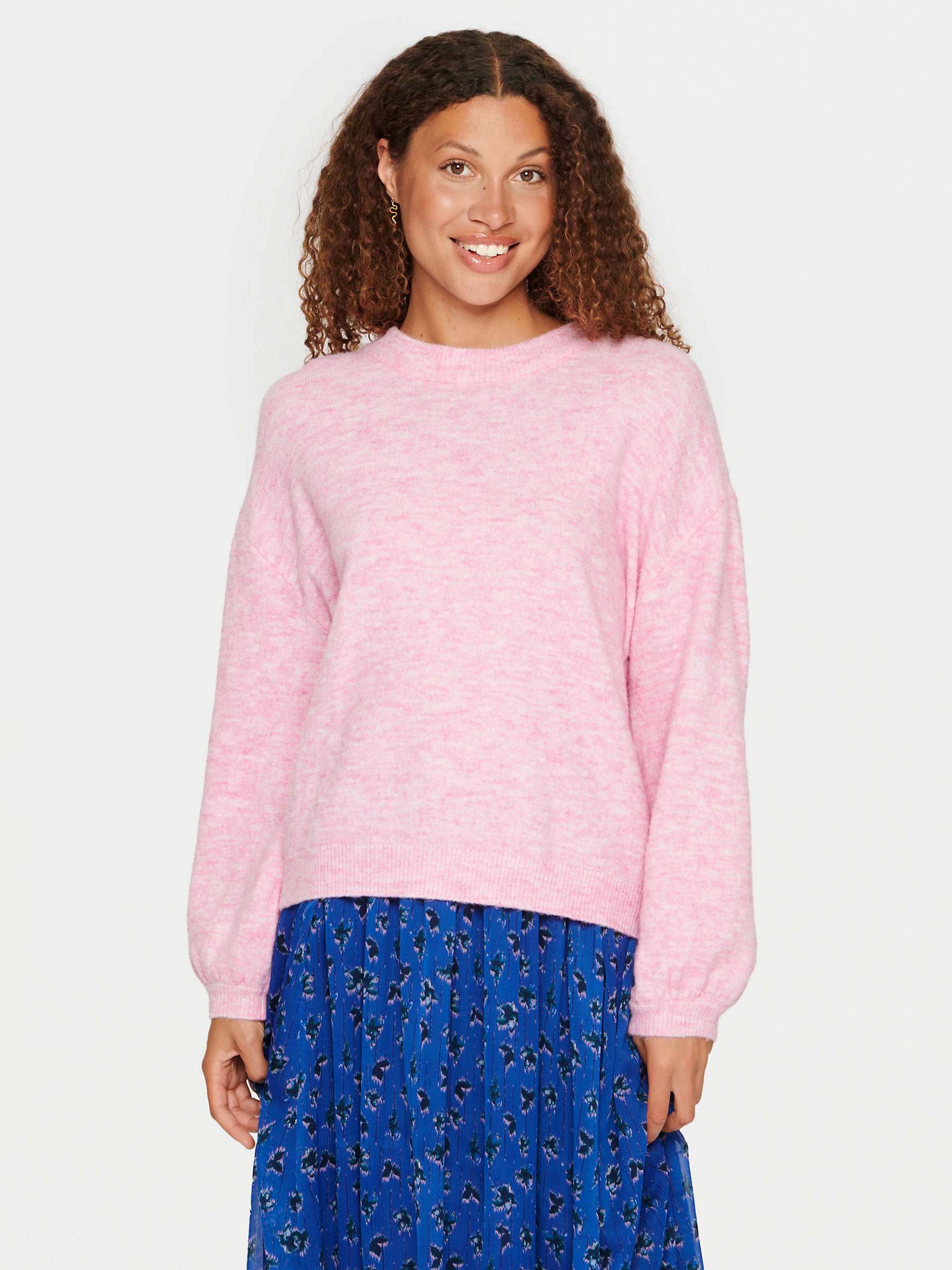Buy Saint Tropez Trixie Relaxed Balloon Sleeve Jumper Online at johnlewis.com