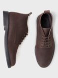 Crew Clothing Desert Leather Boots, Dark Brown