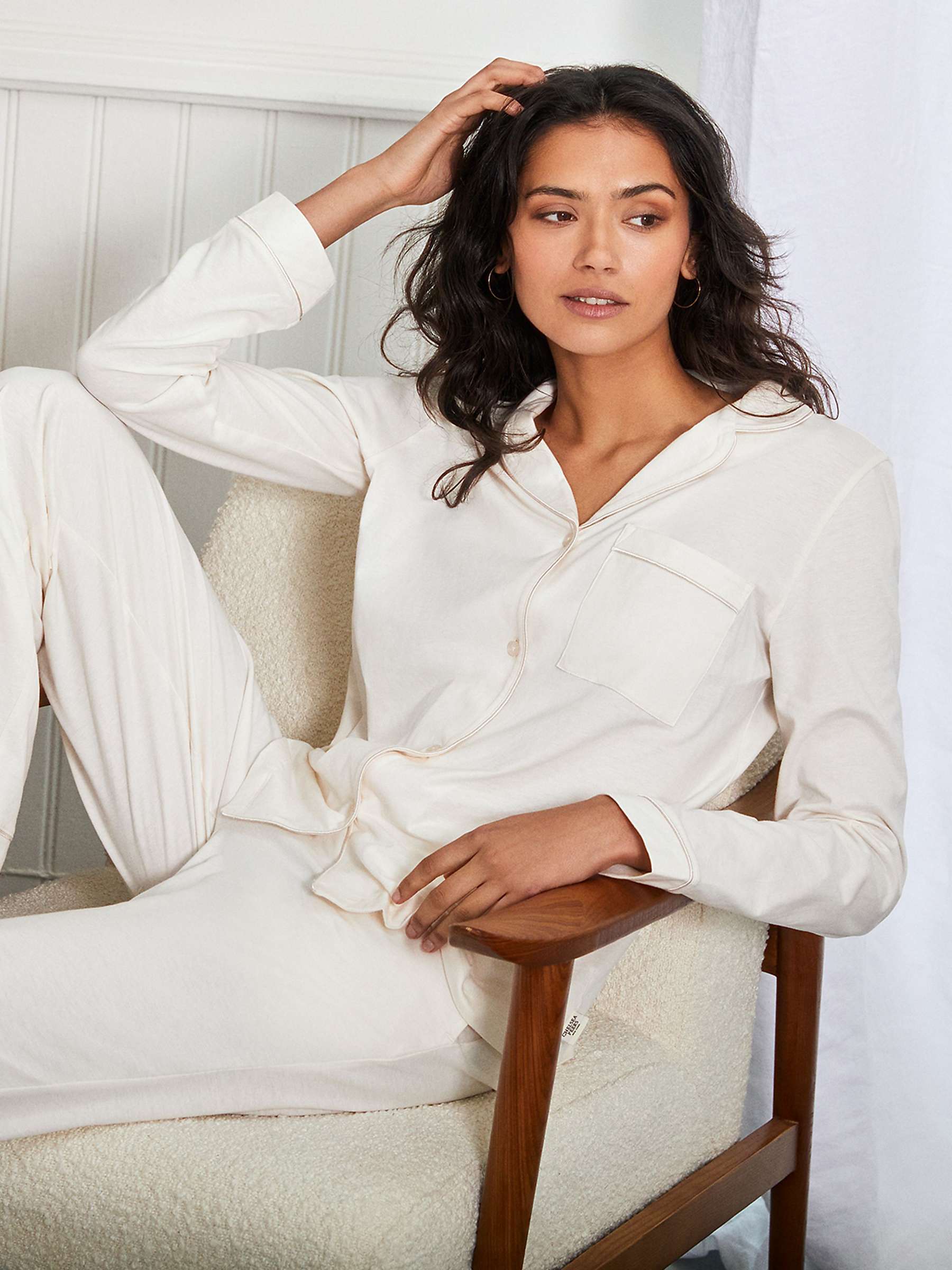 Buy Chelsea Peers Organic Cotton Pyjama Set Online at johnlewis.com