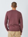 John Lewis ANYDAY Crew Neck Jumper, Rose Brown