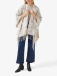 Radley Heirloom Poncho, Oatmeal Marl