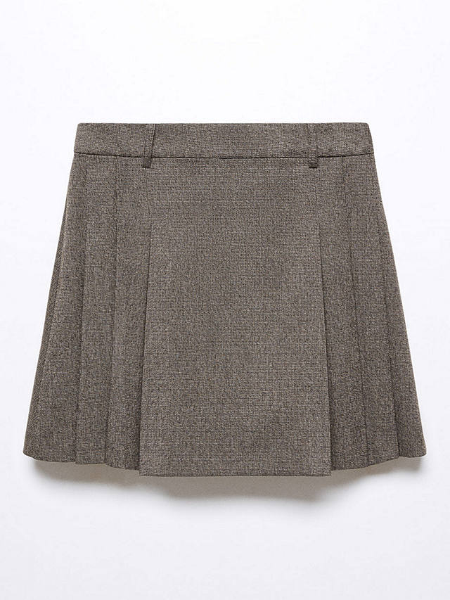 Mango Grunge Mini Skirt, Grey