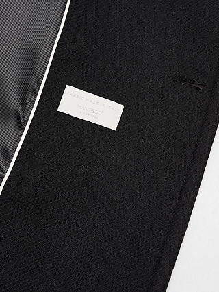 Mango Sirenita Wool Blend Long Belted Coat, Black at John Lewis & Partners