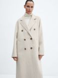 Mango Picarol Wool Blend Coat