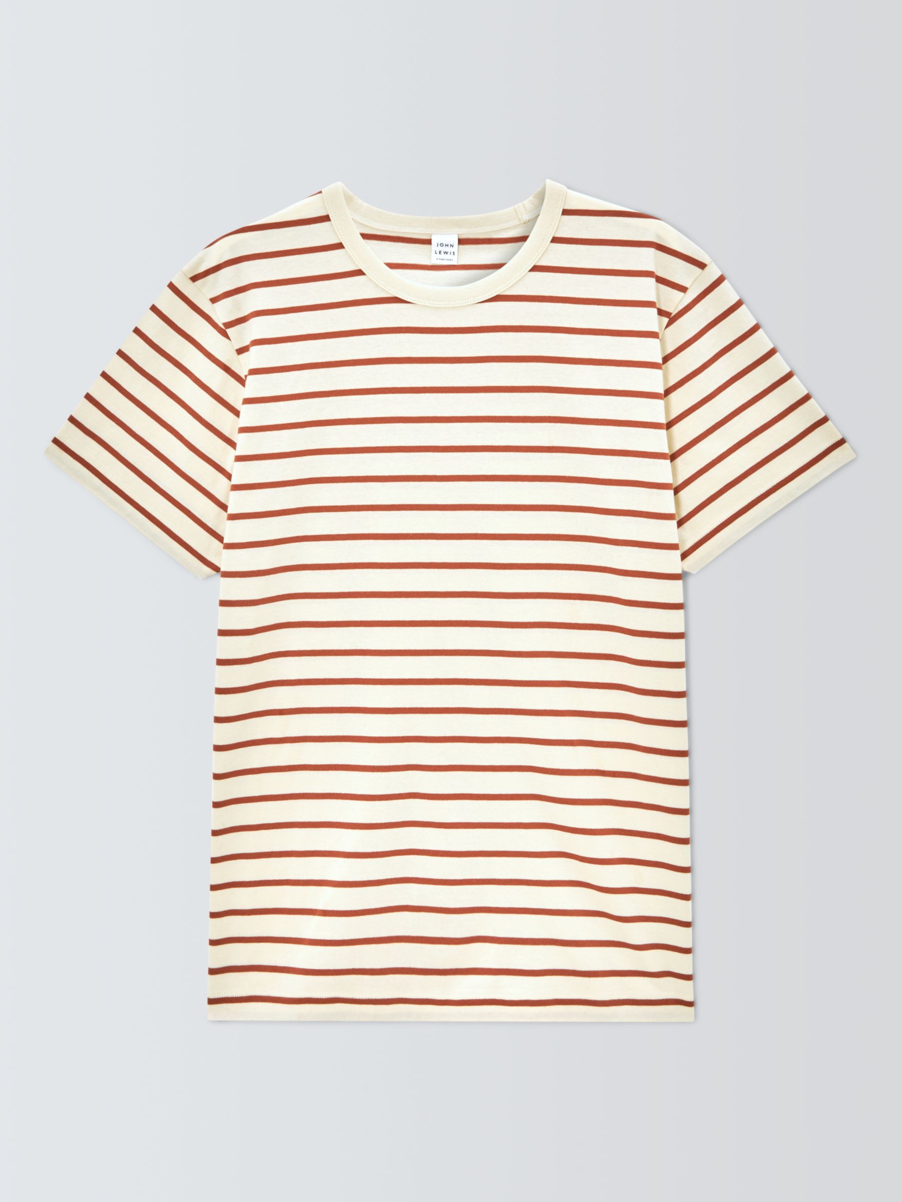 Superdry Vintage City Souvenir T-Shirt, Orange Marl at John Lewis & Partners