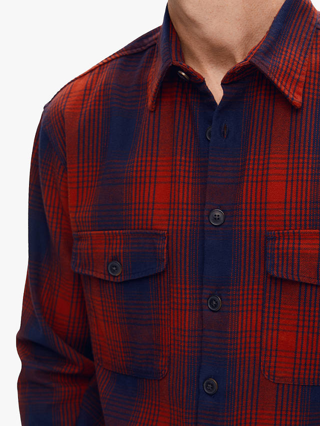 SELECTED HOMME Mason Recycled Cotton Flannel Shirt