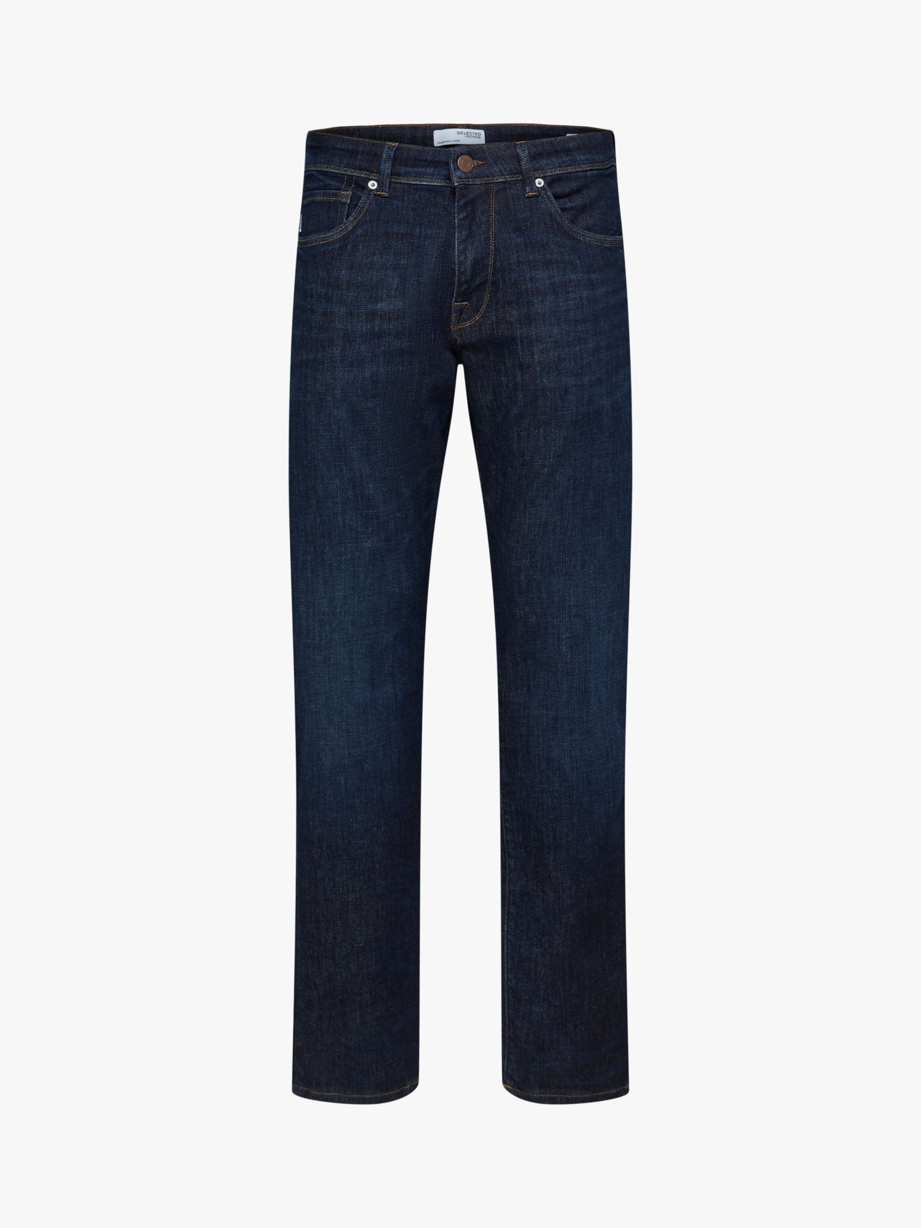 SELECTED HOMME Everyday Straight Jeans, Blue, 32R