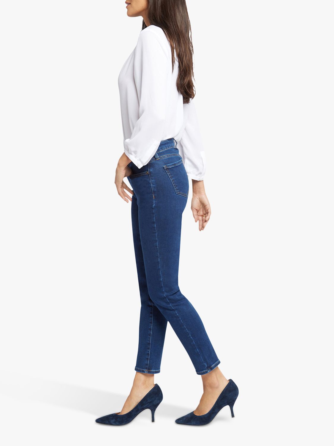 Buy NYDJ Alina Skinny Ankle Grazer Jeans Online at johnlewis.com