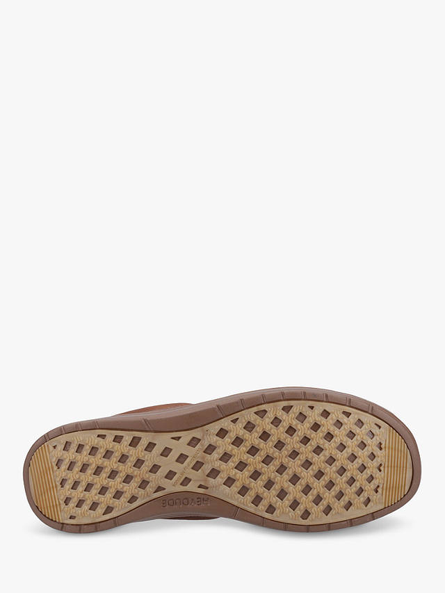 Hey Dude Wally Grip Moccasin Shoes, Brown