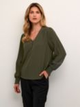 KAFFE Tia V-Neck Blouse