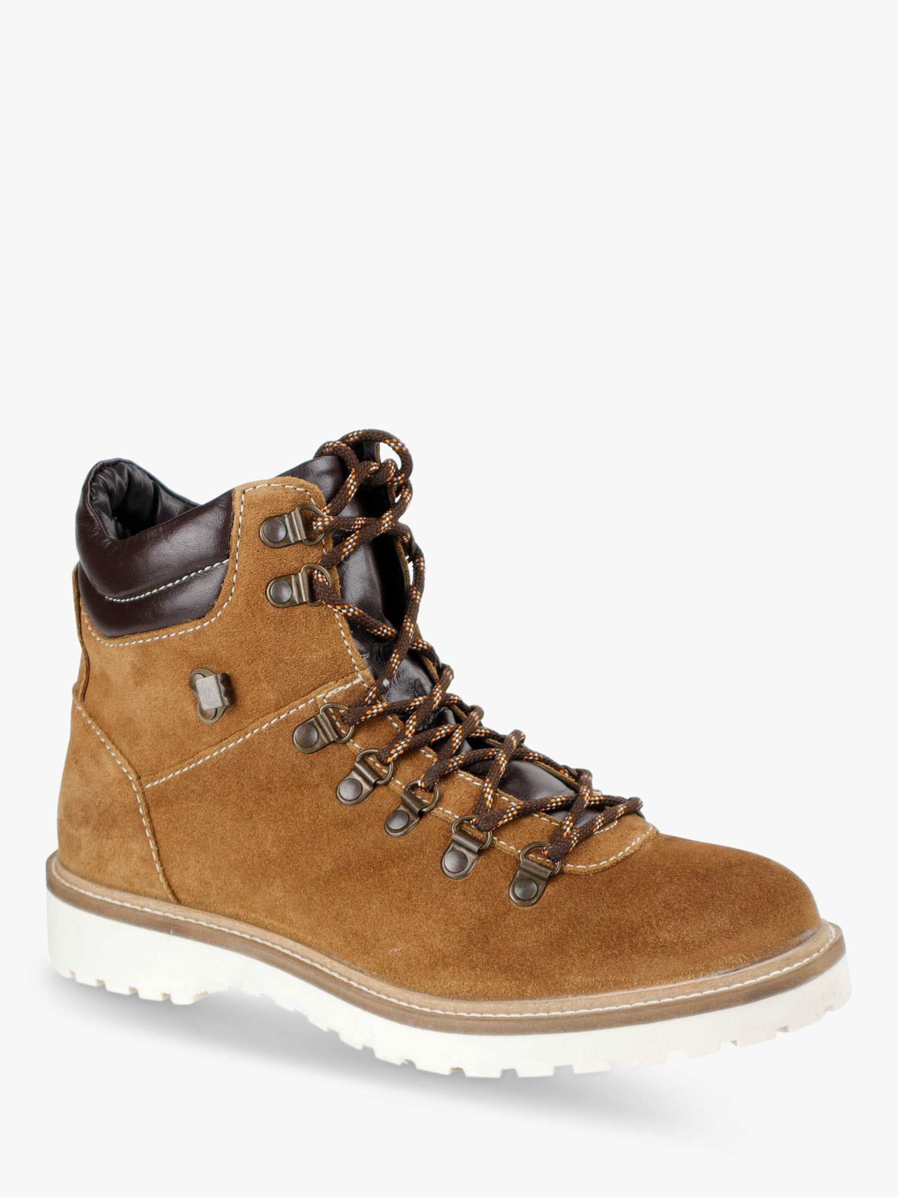 Buy Silver Street London Connaught Suede Lace Up Boots, Tan Online at johnlewis.com