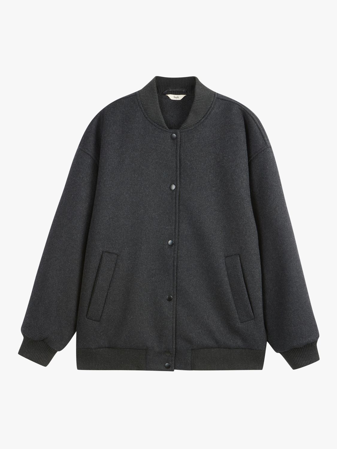 Wool on sale bomber coat