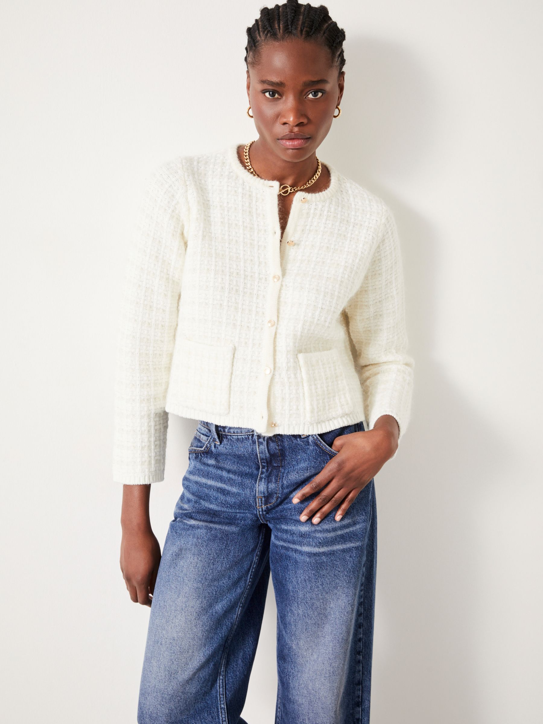 Contour Unlined Jacket in Cream