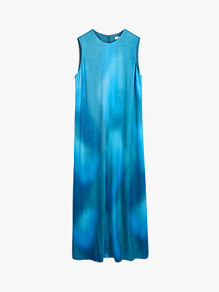 HUSH Jade Ombre Maxi Dress, Blue Colour Wash