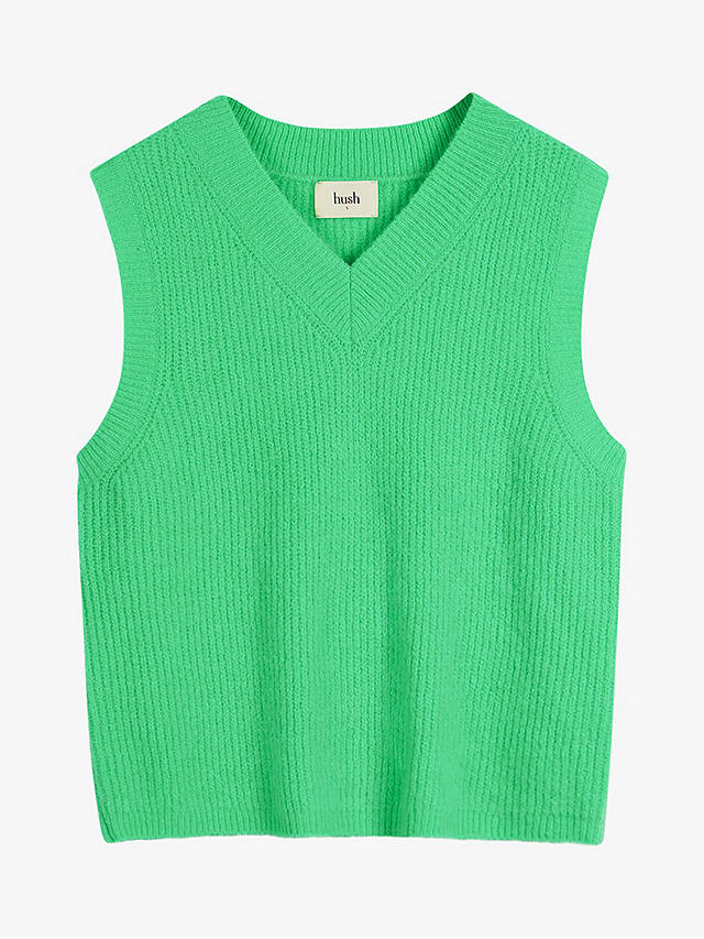 HUSH Bobbie Knitted Vest, Green