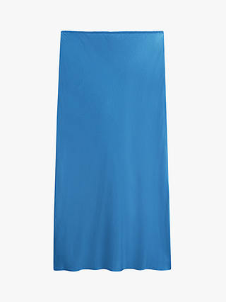 HUSH Simone Lace Maxi Skirt, Slate Blue