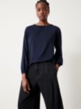 HUSH Willow Jersey Top, Midnight Navy