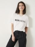 HUSH Bon Sens Graphic T-Shirt, White