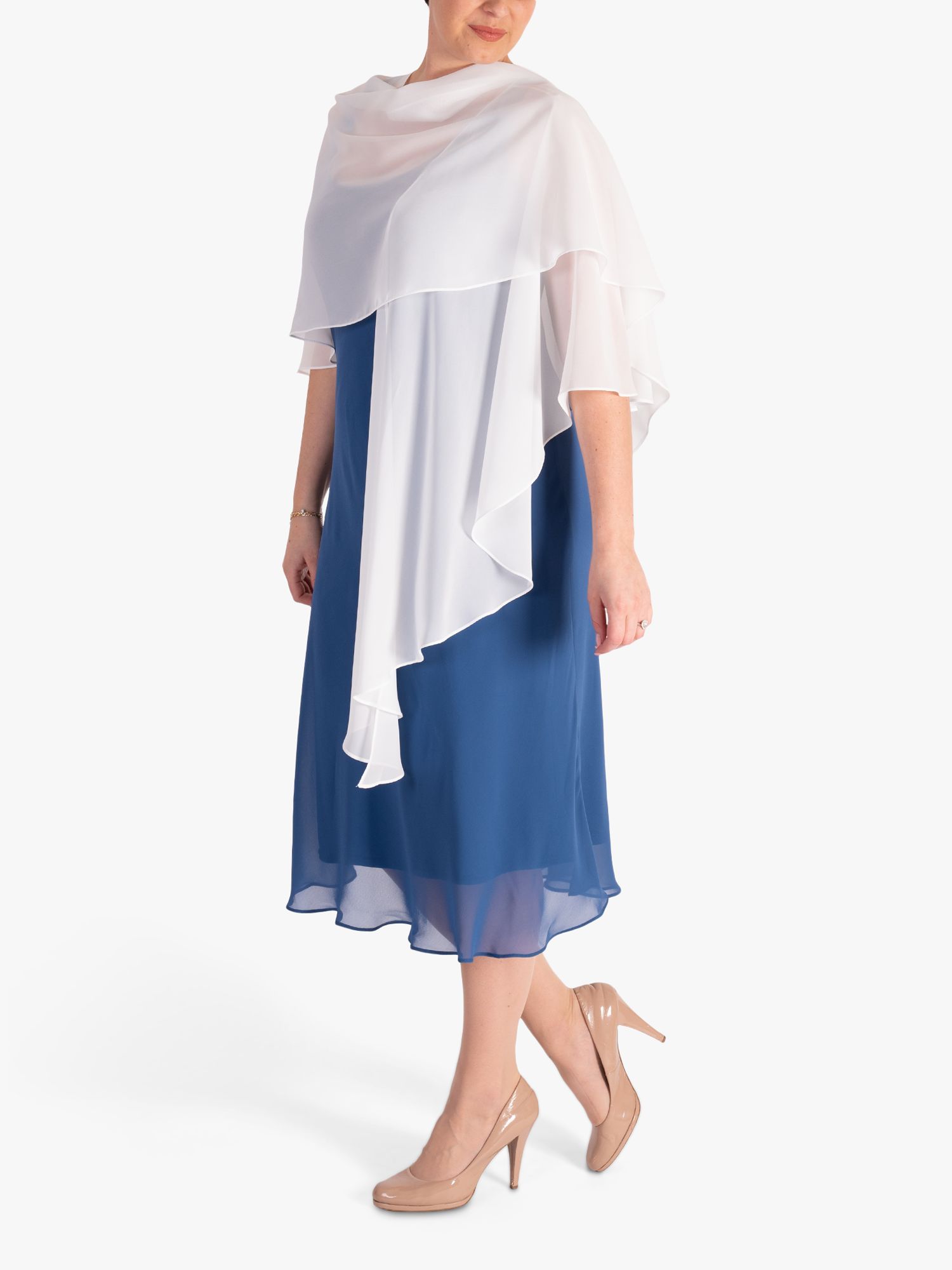 Buy chesca Bias Cut Midi Dress Online at johnlewis.com