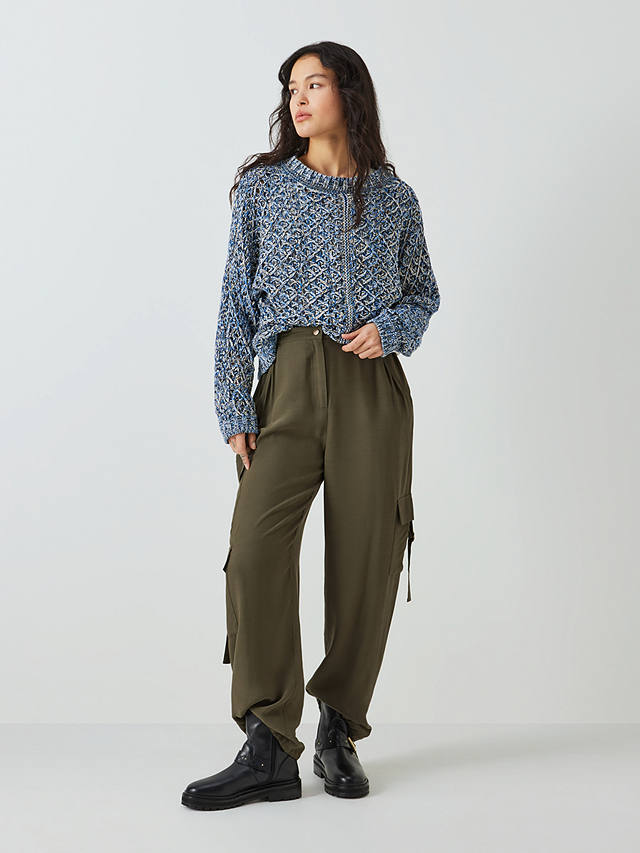 AND/OR Danny Utility Cargo Trousers, Khaki