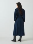 AND/OR Emily Belted Dress, Denim Blue