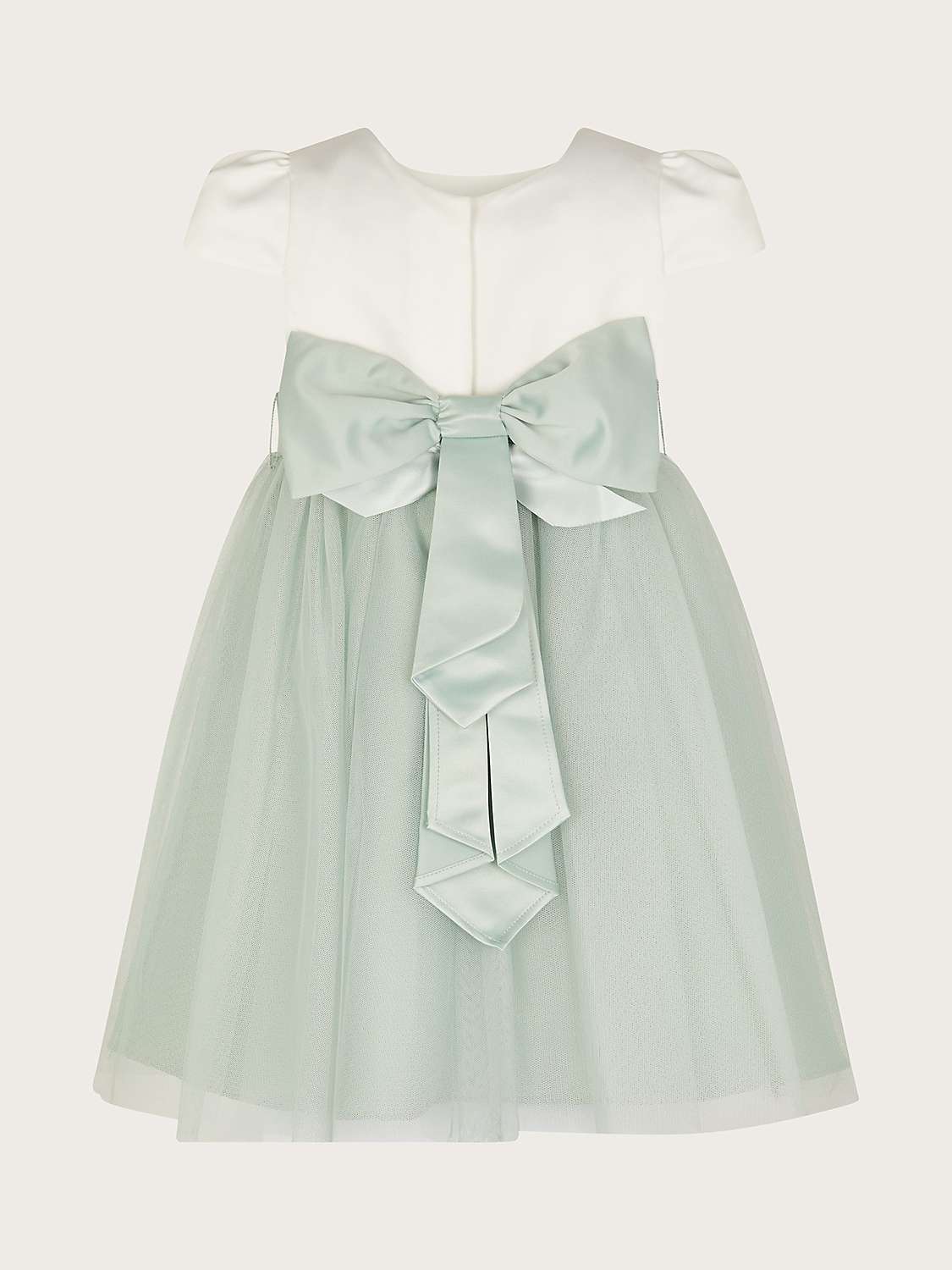 Buy Monsoon Baby Tulle Bridesmaid Dress, Green Online at johnlewis.com