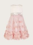 Monsoon Baby Lanthe Bridesmaid Dress, Dusky Pink