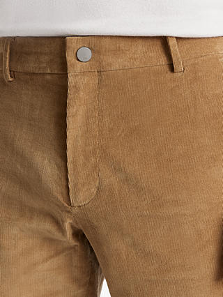 SPOKE Corduroy Sharps Regular Thigh Trousers, Brown