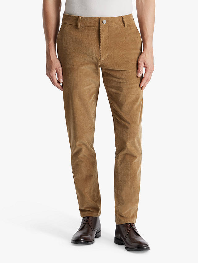 SPOKE Cord Sharps Broad Thigh Trousers, Brown