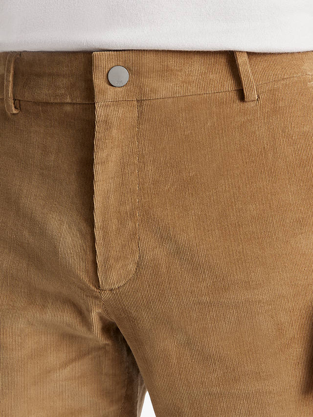 SPOKE Cord Sharps Broad Thigh Trousers, Brown